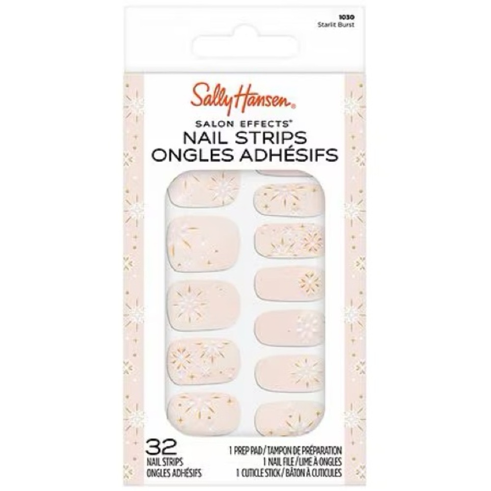 Sally Hansen Nail Strips - Starlit Burst - New in Box